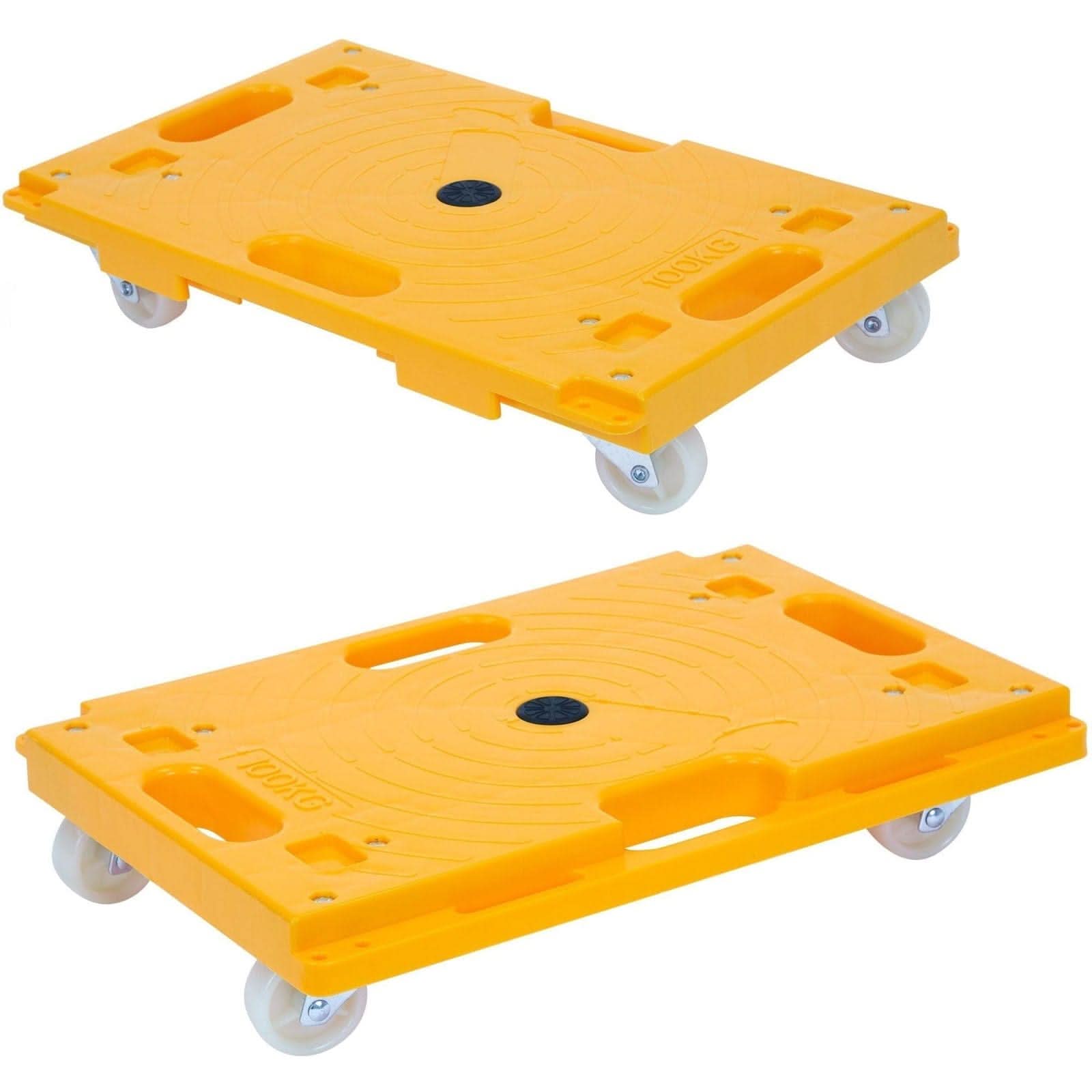 2-units-small-platform-mover-dolly-mount-it-mi-928-39687401472155 2 Units Hand Truck - Small Platform Mover Dolly - Mount-It! - MI-928