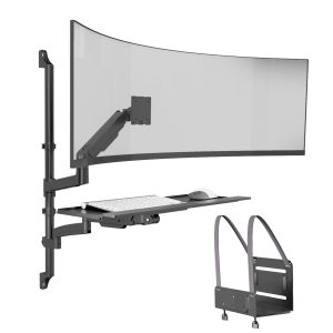 Heavy-Duty Wall Workstation