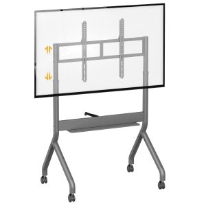 Heavy-Duty Height Adjustable TV Cart