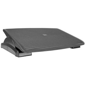 Adjustable Ergonomic Foot Rest - Black