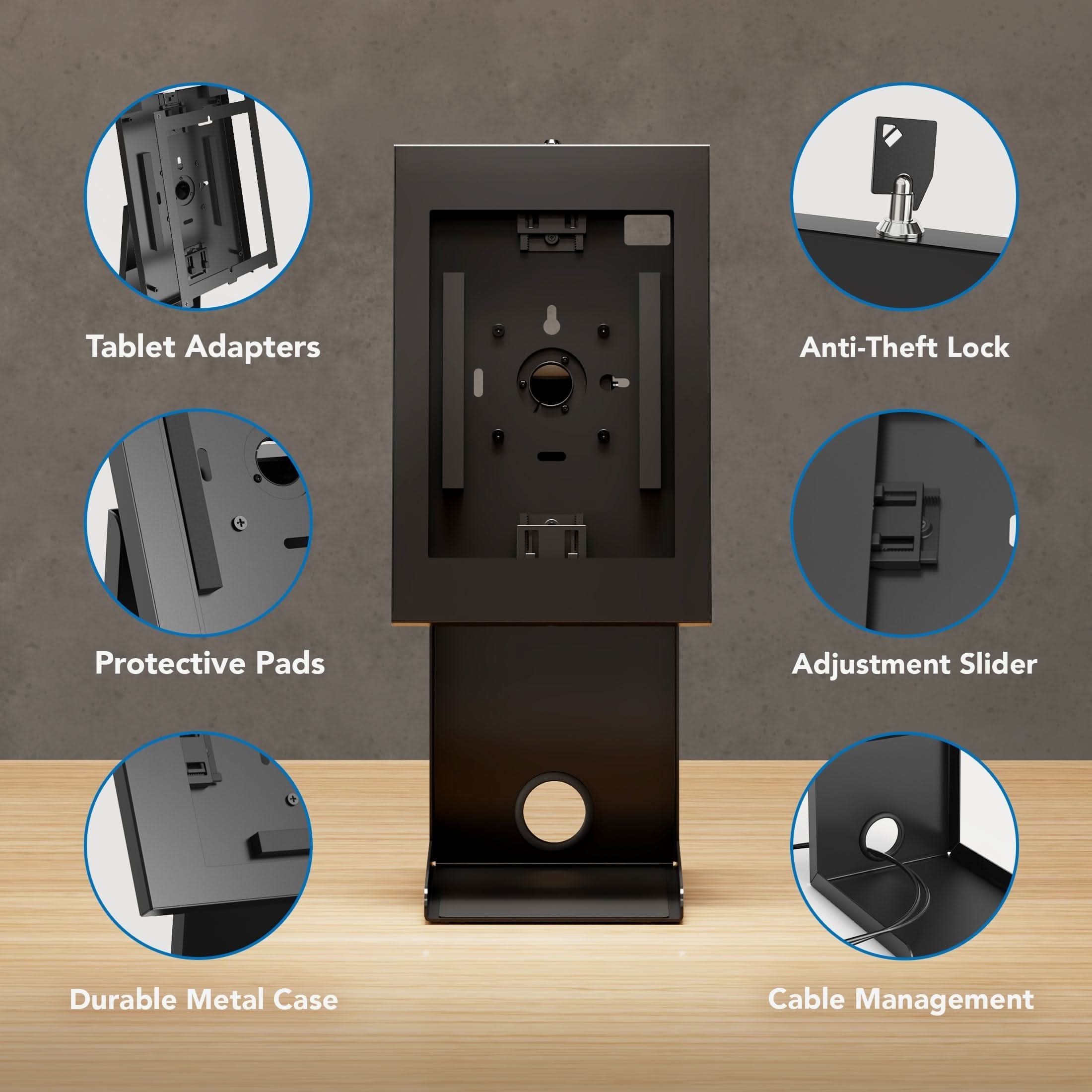anti-theft-tablet-kiosk-with-printer-shelf-mount-it-39854885011611