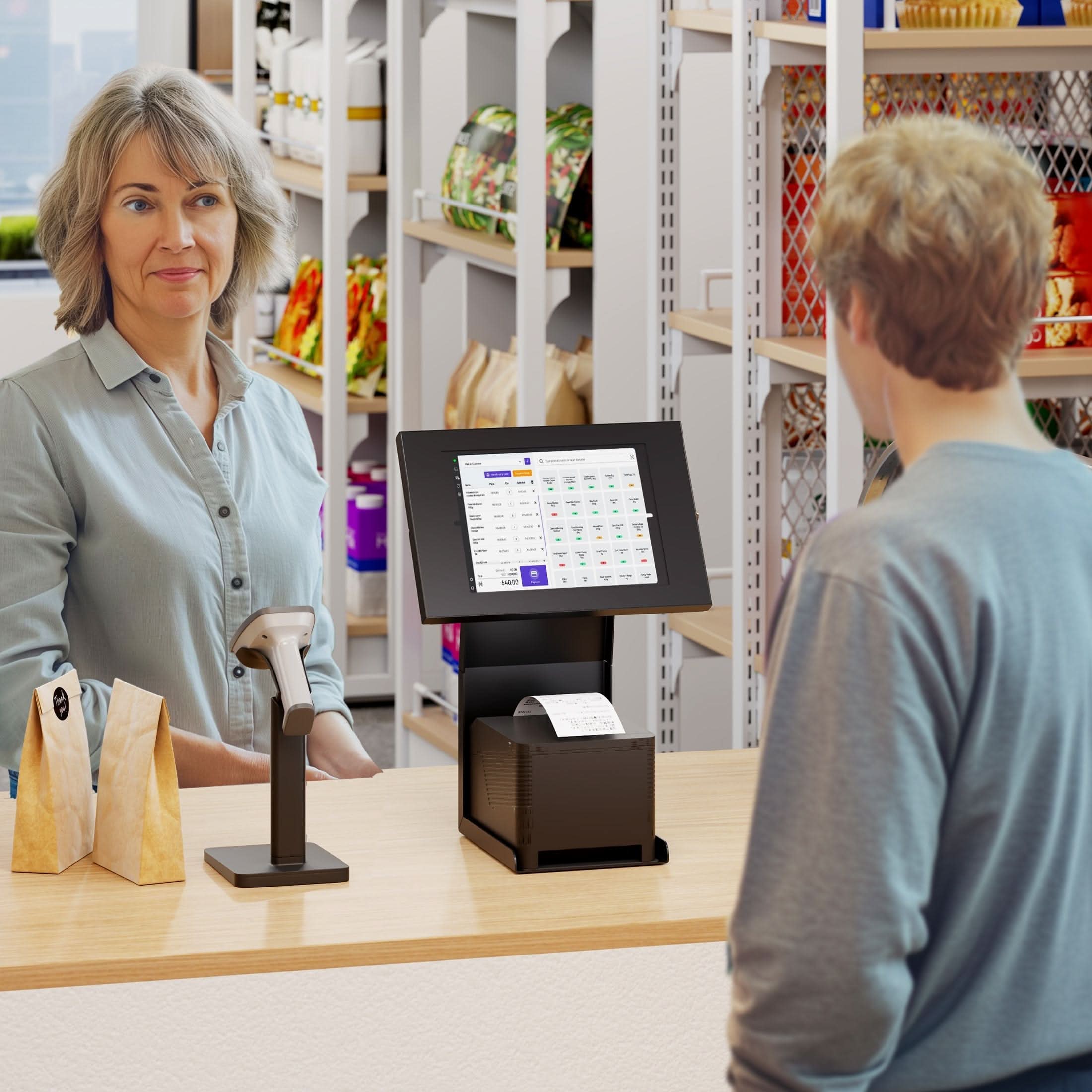 anti-theft-tablet-kiosk-with-printer-shelf-mount-it-39854885339291