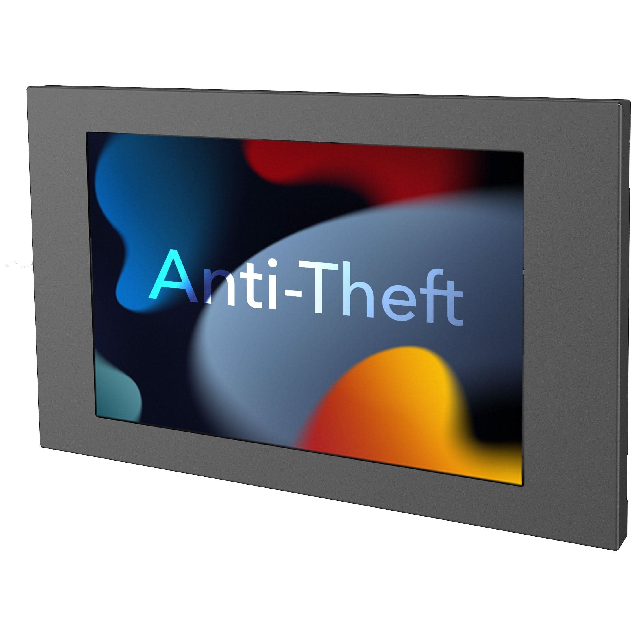 black-anti-theft-tablet-wall-mount-for-samsung-mount-it-mi-3884b-39862279405723 Black Tablet Mount - Anti-Theft Tablet Wall Mount for Samsung - Mount-It! - MI-3884B