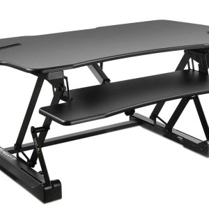 Electric Standing Desk Converter with Large Platform