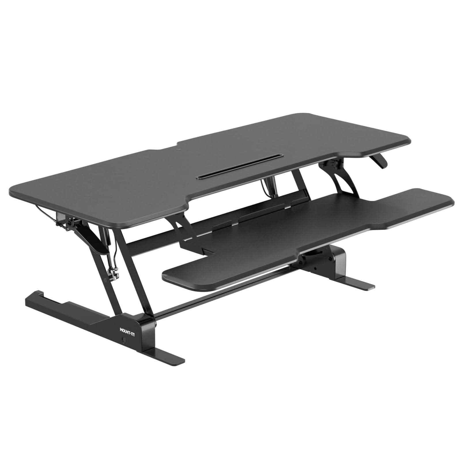 black-large-standing-desk-converter-with-47-desktop-mount-it-mi-15009l-39685517181083 Black Desk Converters - Large Standing Desk Converter with 47" Desktop - Mount-It! - MI-15009L