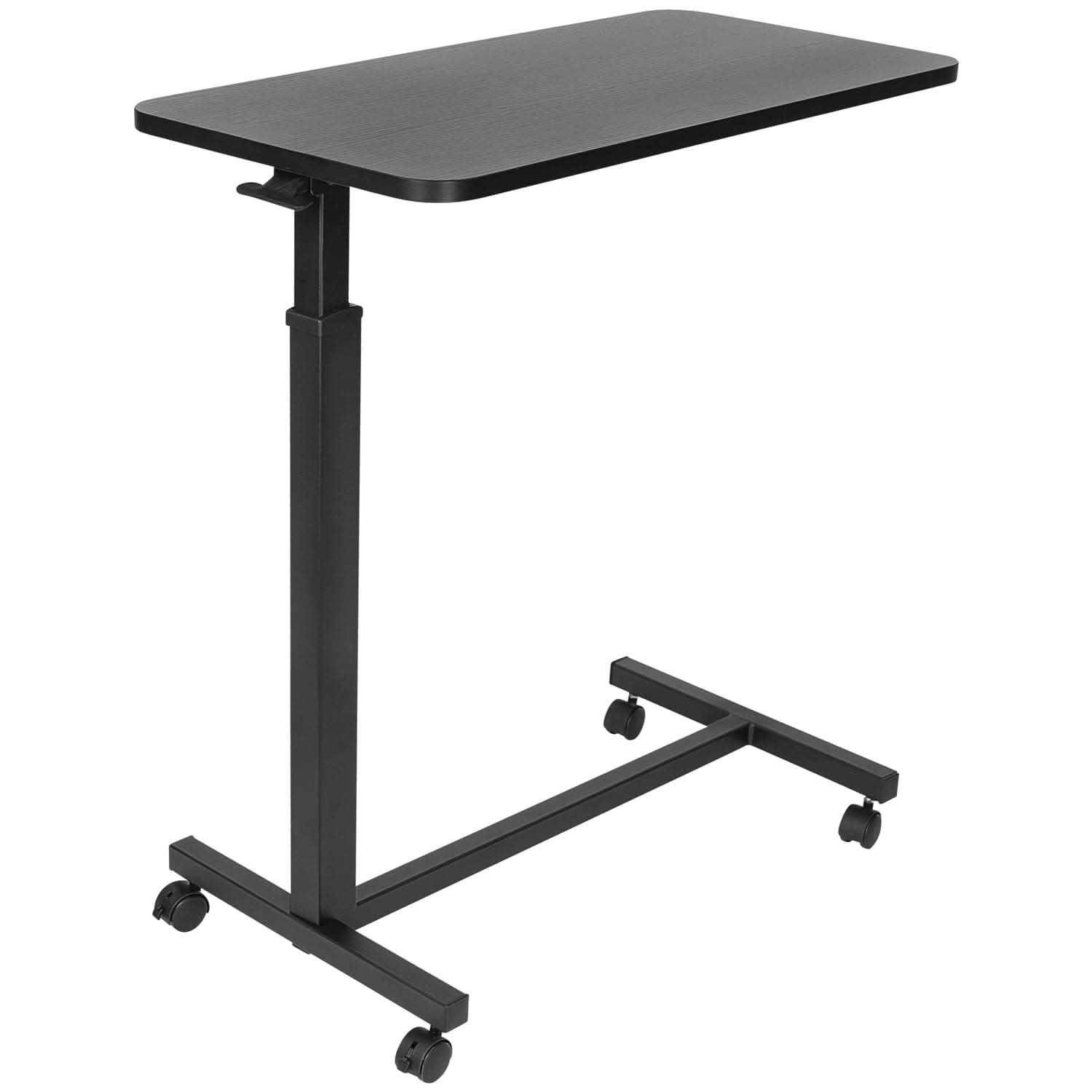black-rolling-over-bed-table-mount-it-mi-7987-39686627295387 Black Mobile Standing Desk - Rolling Over Bed Table - Mount-It! - MI-7987