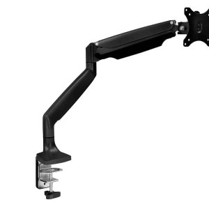 Black Monitor Mount - Single Monitor Mount With Gas Spring Arm - Mount-It! - MI-1771B