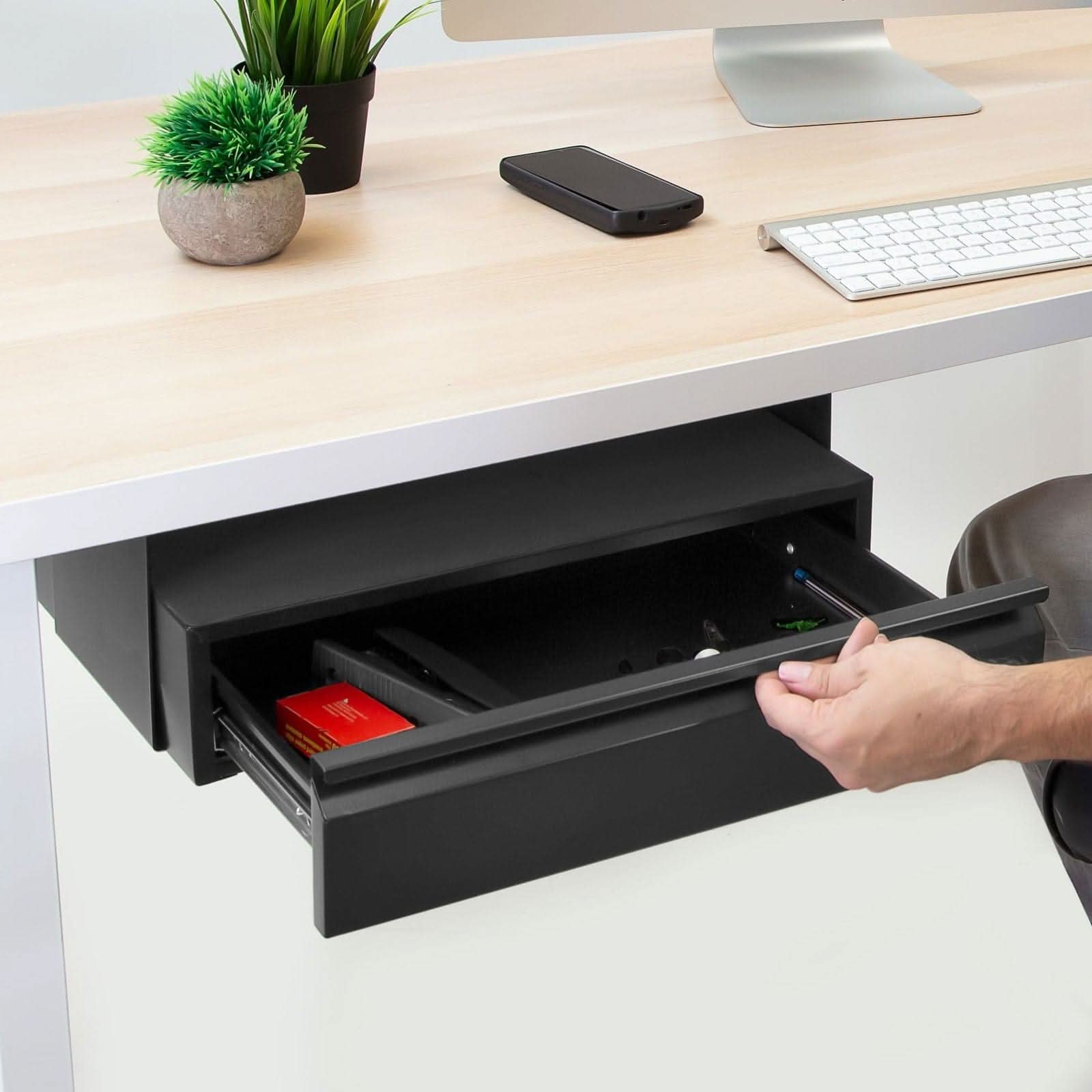 black-under-desk-pull-out-drawer-kit-with-shelf-mount-it-mi-7291-39688250196123