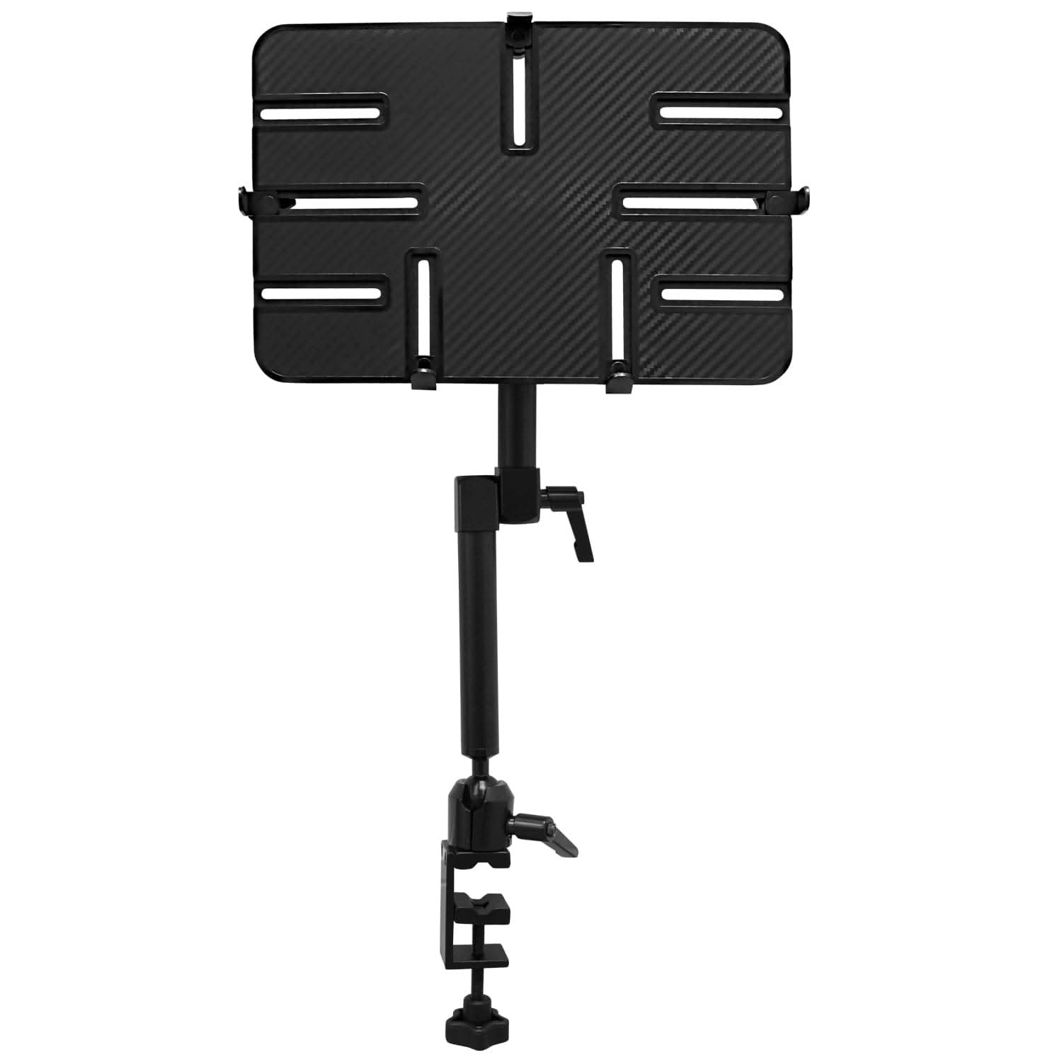 black-universal-tablet-pole-and-desk-mount-mount-it-mi-7510-34457485279387 Black Tablet Mount - Universal Tablet Pole and Desk Mount - Mount-It! - MI-7510