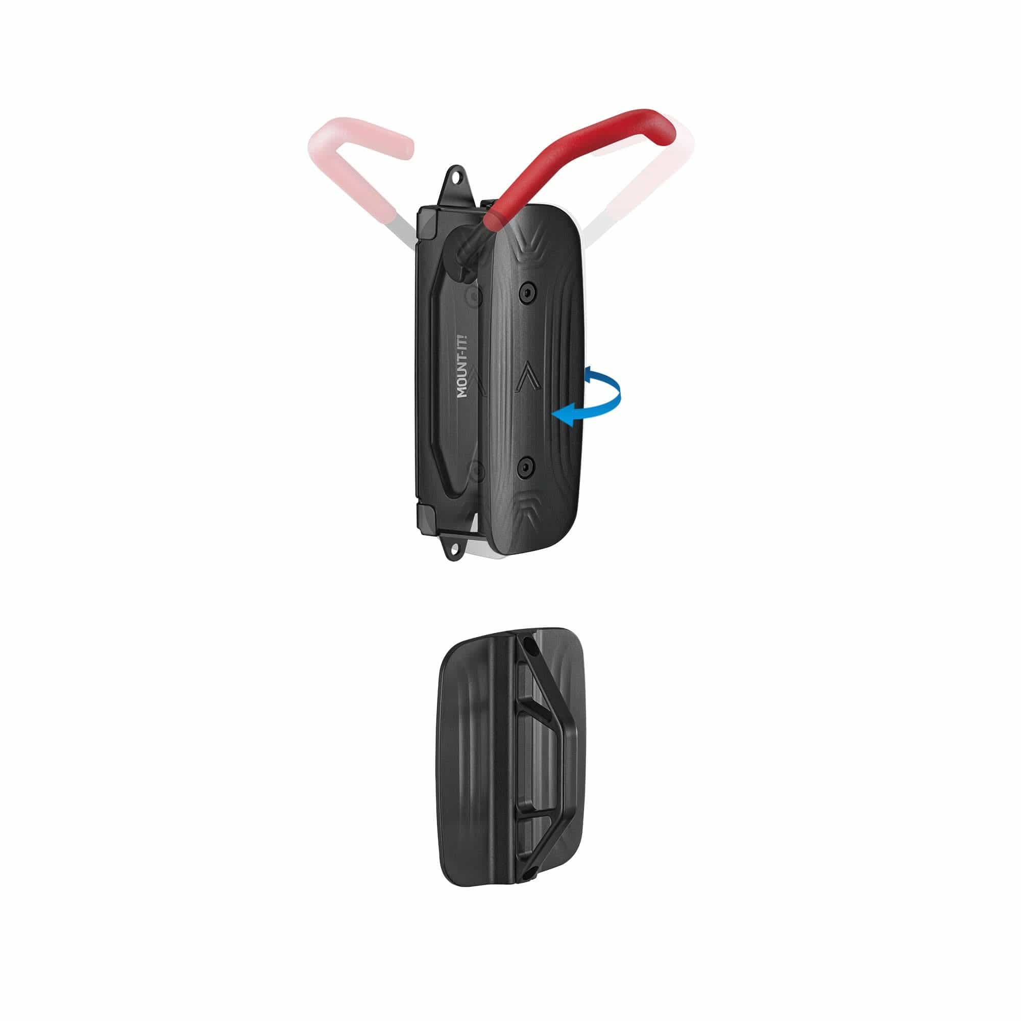 black-wheelsup-series-vertical-bike-wall-mount-mount-it-mi-9021-35836399943835 Black Bicycle Mount - WheelsUp Series Vertical Bike Wall Mount - Mount-It! - MI-9021