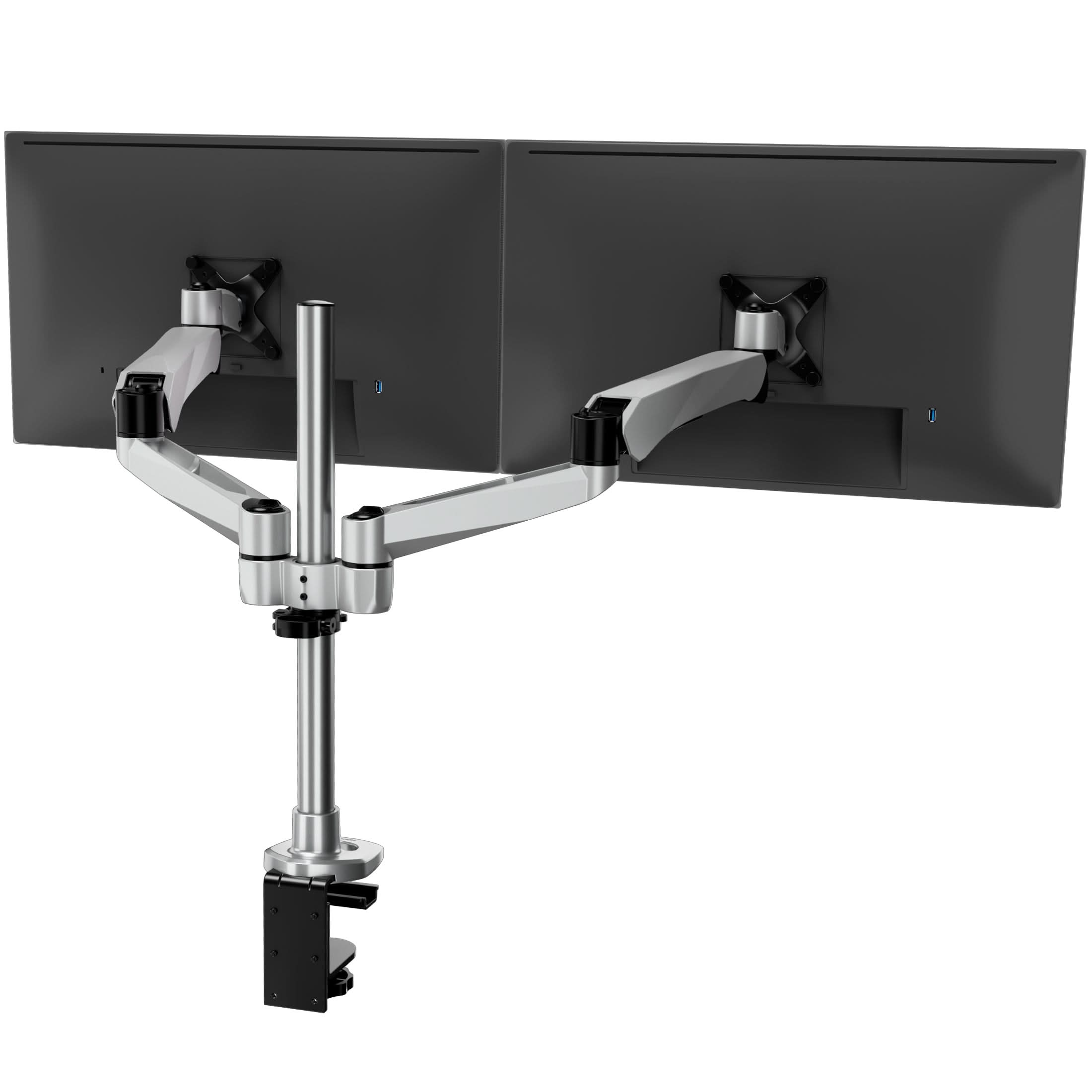 clix-series-full-motion-dual-monitor-desk-mount-with-gas-spring-arms-mount-it-1144271813 Monitor Mount - CLiX Series Full Motion Dual Monitor Desk Mount with Gas Spring Arms - Mount-It! -