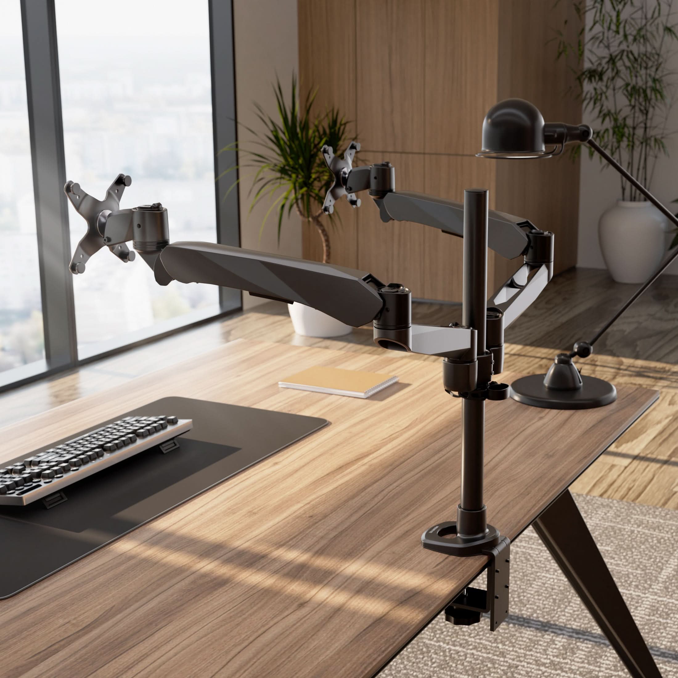 clix-series-full-motion-dual-monitor-desk-mount-with-gas-spring-arms-mount-it-1160444943