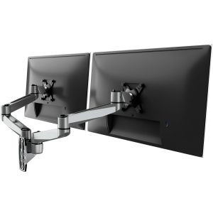 Monitor Mount - CLiX Series Full Motion Dual Monitor Wall Mount - Mount-It! -