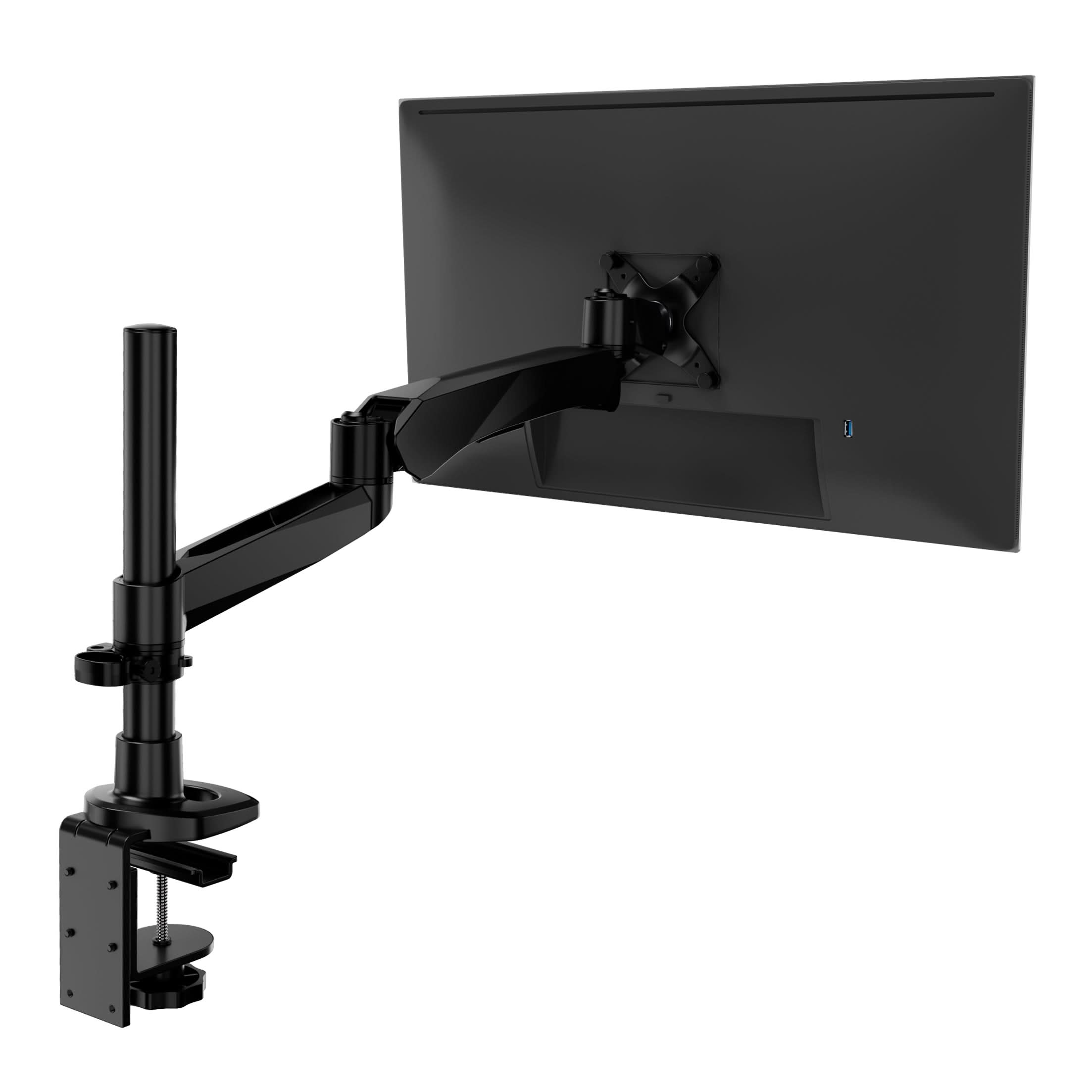 clix-series-full-motion-single-monitor-desk-mount-with-gas-spring-arm-mount-it-1142886998 Monitor Mount - CLiX Series Full Motion Single Monitor Desk Mount with Gas Spring Arm - Mount-It! -