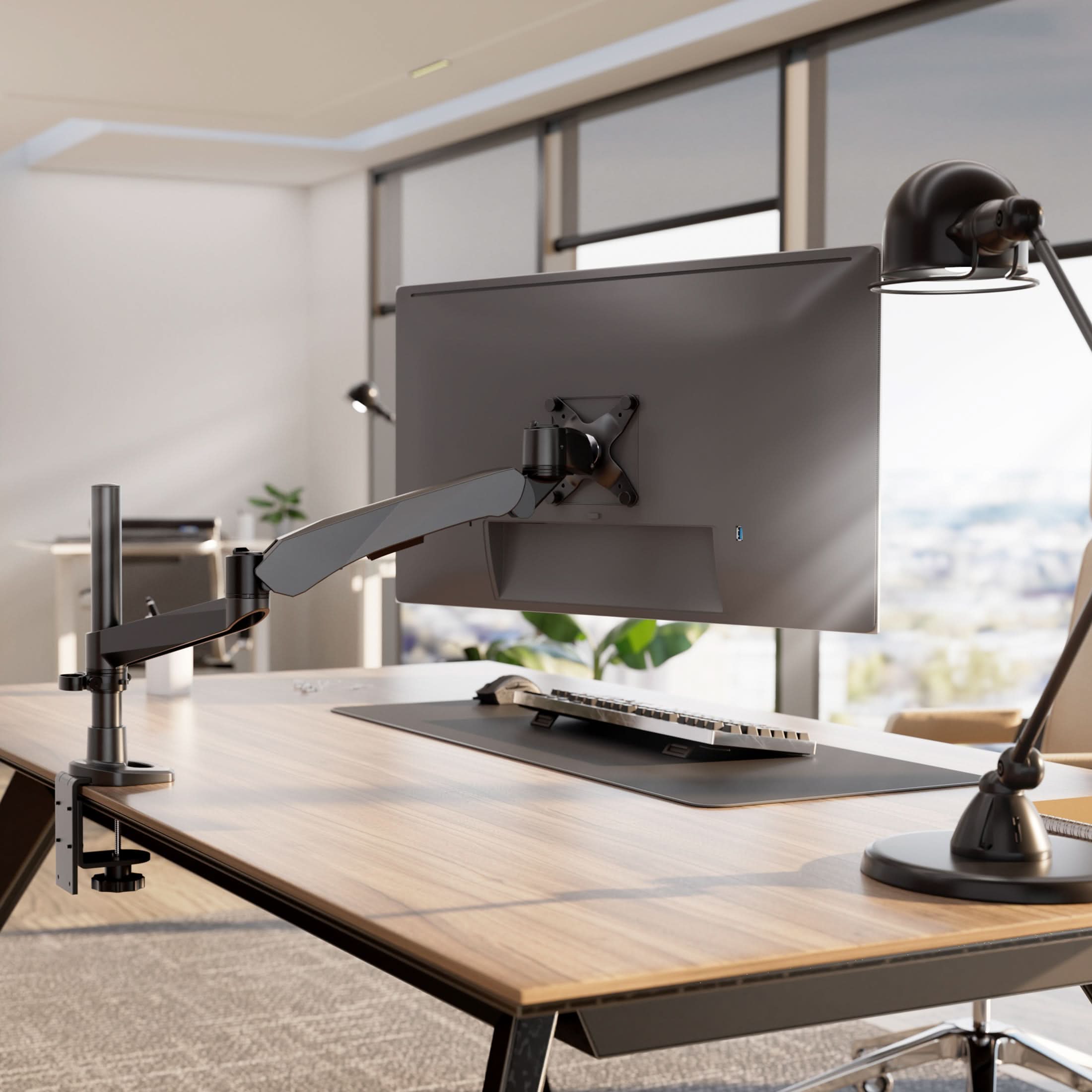 clix-series-full-motion-single-monitor-desk-mount-with-gas-spring-arm-mount-it-1159887962