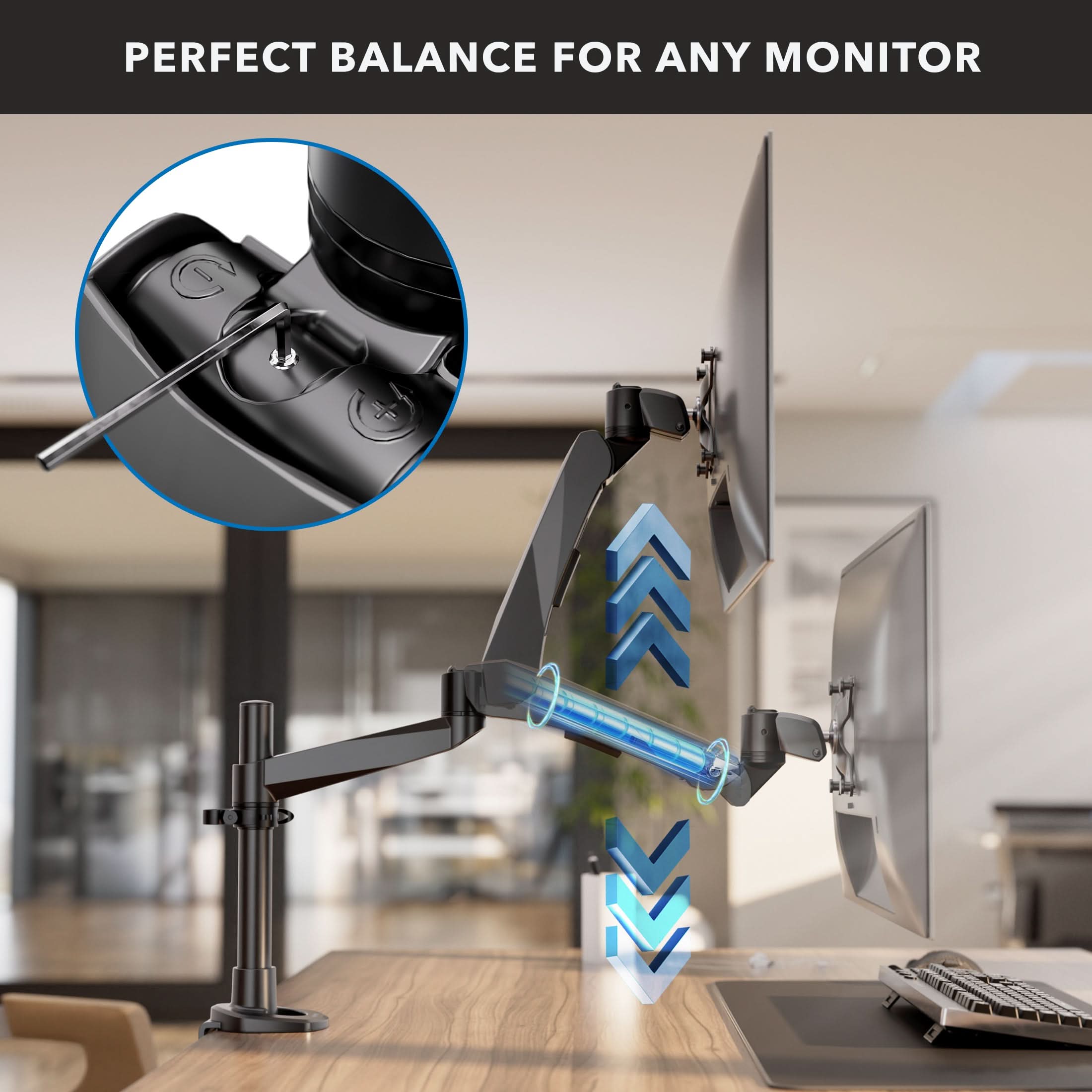 clix-series-full-motion-single-monitor-desk-mount-with-gas-spring-arm-mount-it-1159887963