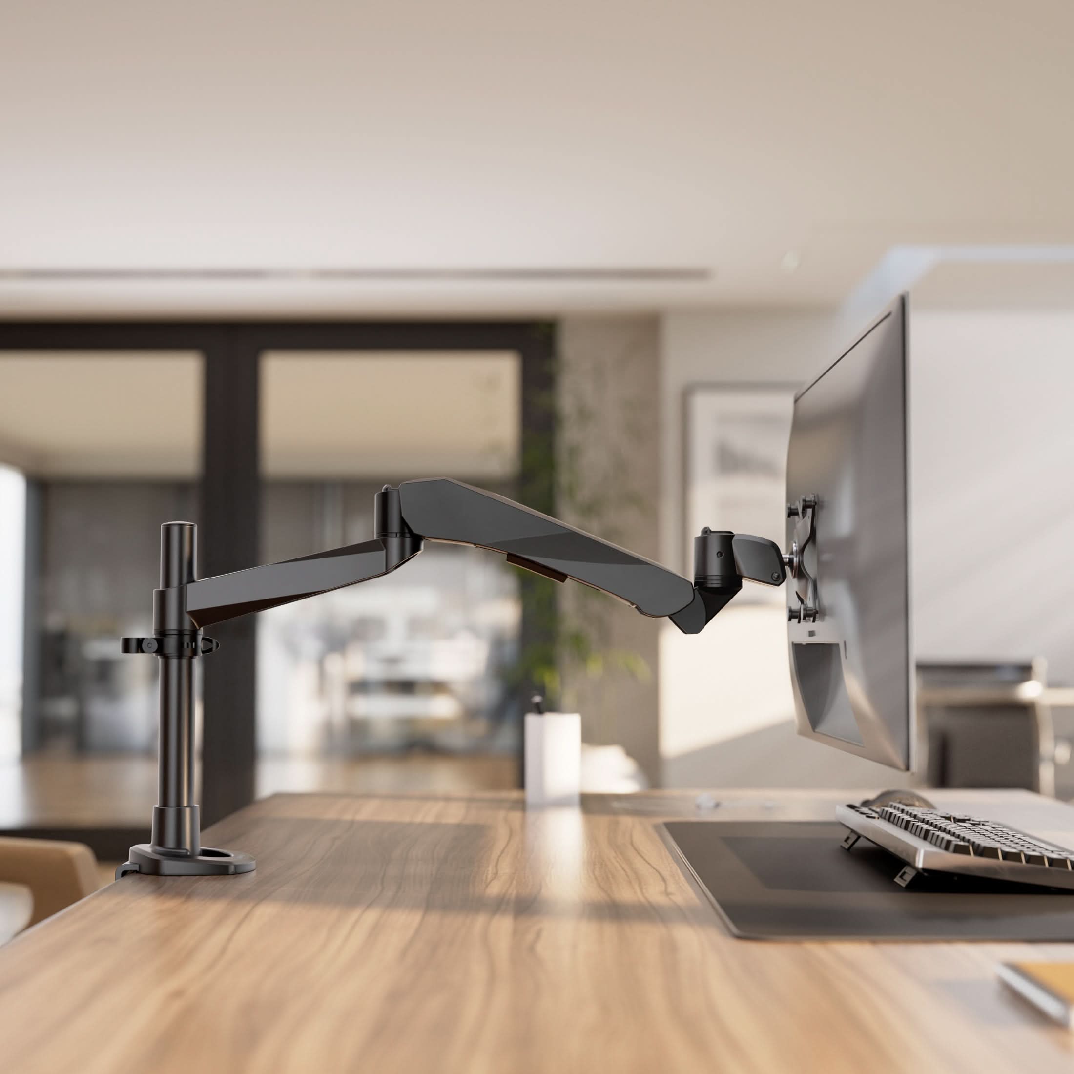 clix-series-full-motion-single-monitor-desk-mount-with-gas-spring-arm-mount-it-1159887966