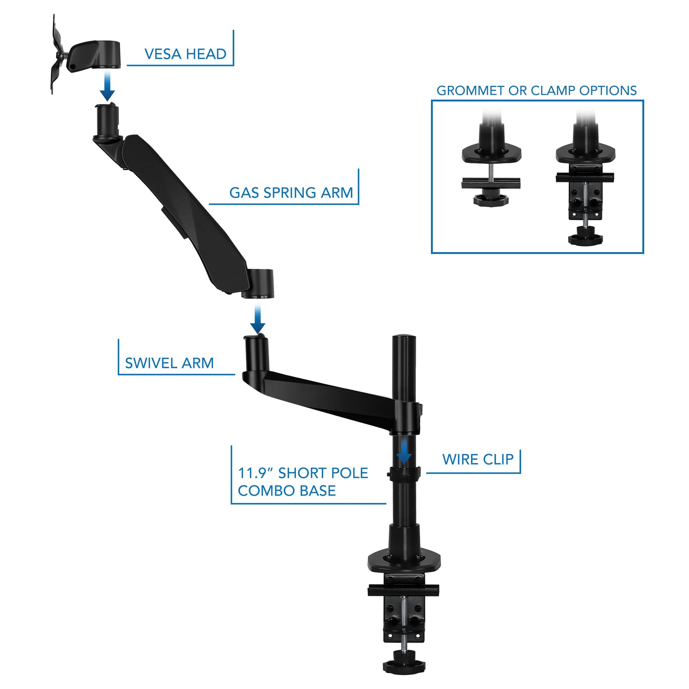 clix-series-full-motion-single-monitor-desk-mount-with-gas-spring-arm-mount-it-1159887971