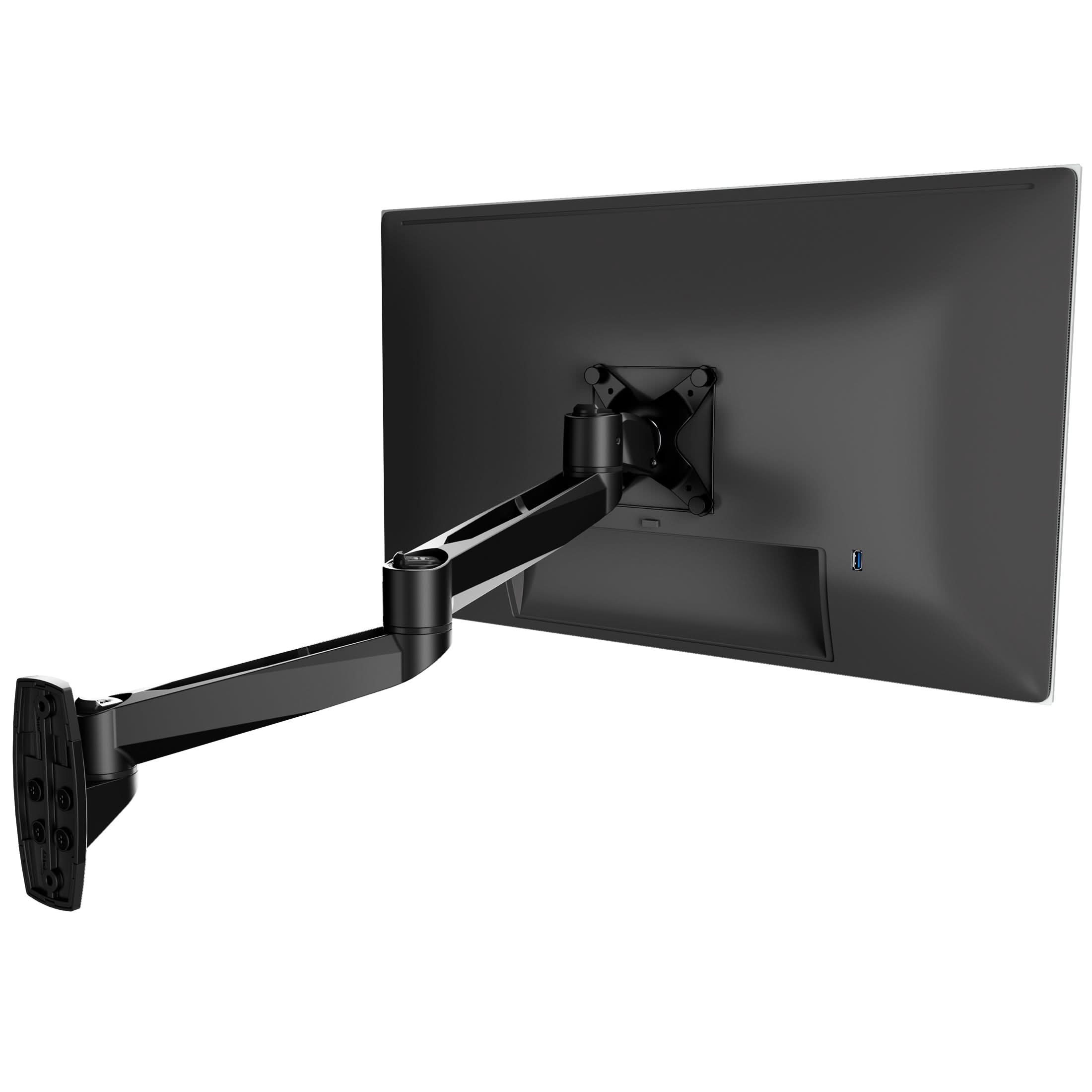 clix-series-full-motion-single-monitor-wall-mount-mount-it-1142887016 Monitor Mount - CLiX Series Full Motion Single Monitor Wall Mount - Mount-It! -