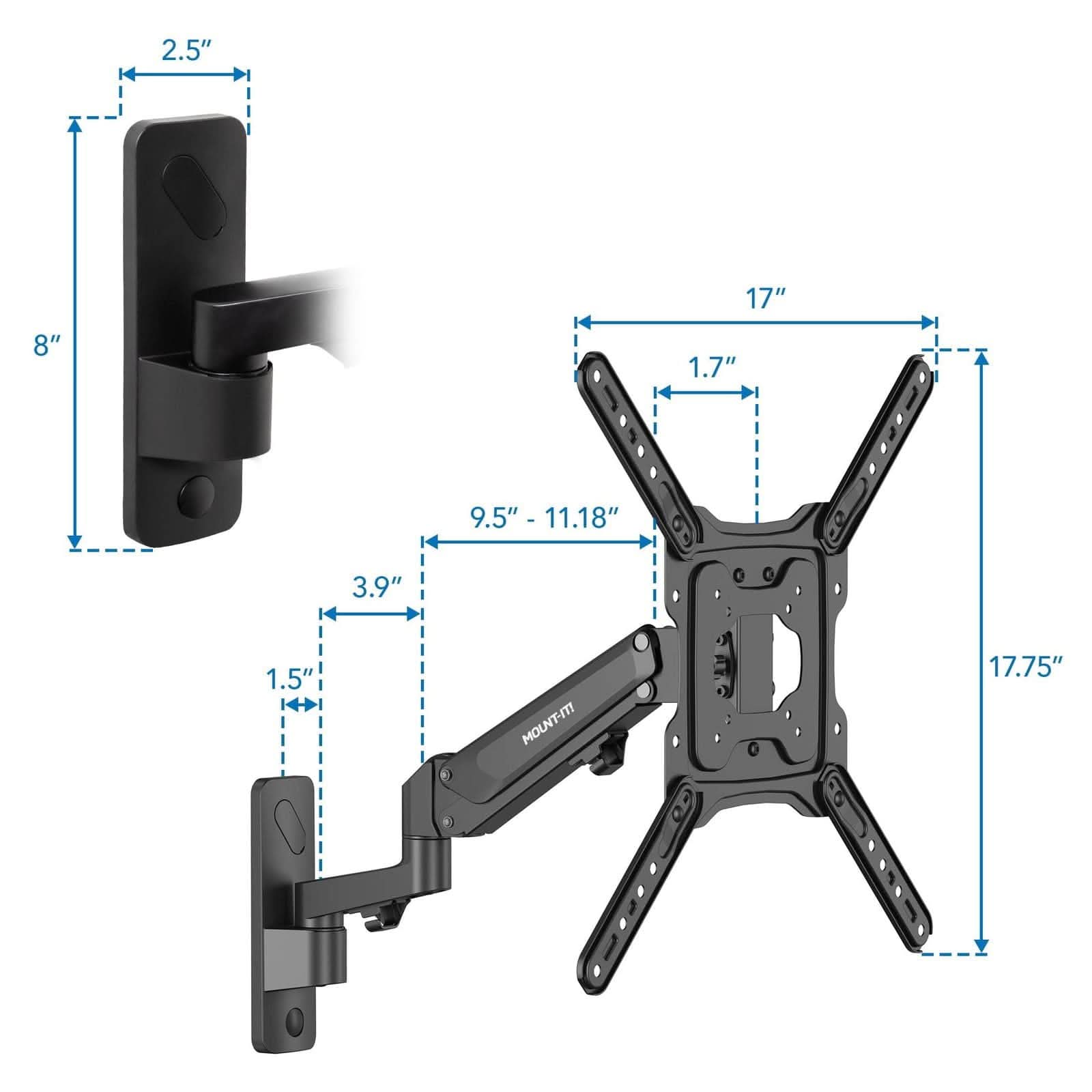 full-motion-tv-wall-mount-with-gas-spring-arm-mount-it-mi-444blk-39684406771867
