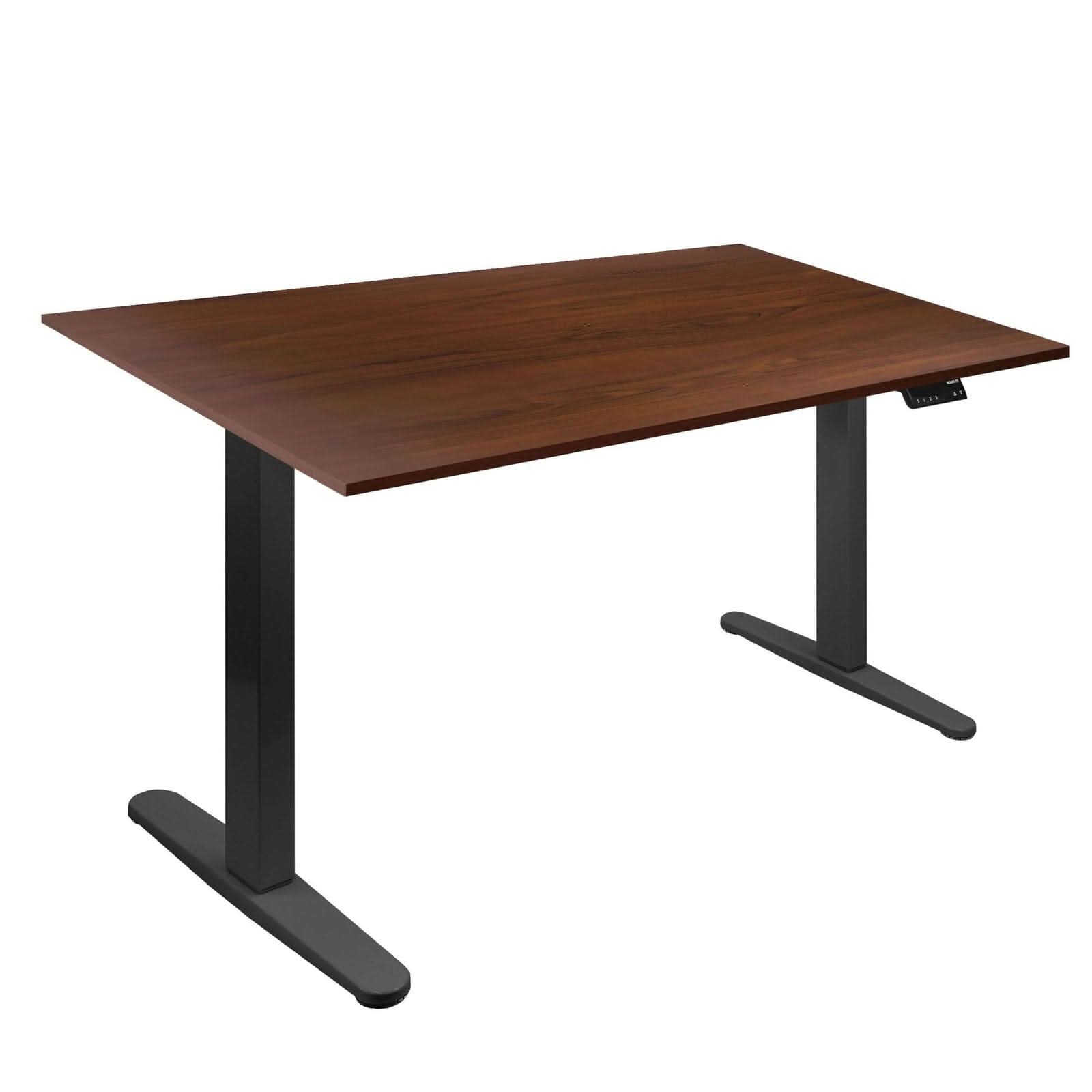 hazelnut-dual-motor-electric-standing-desk-with-55-tabletop-black-base-mount-it-mi-18114-39683287154843 Hazelnut Standing Desk - Dual Motor Electric Standing Desk with 55" Tabletop - Black Base - Mount-It! - MI-18114