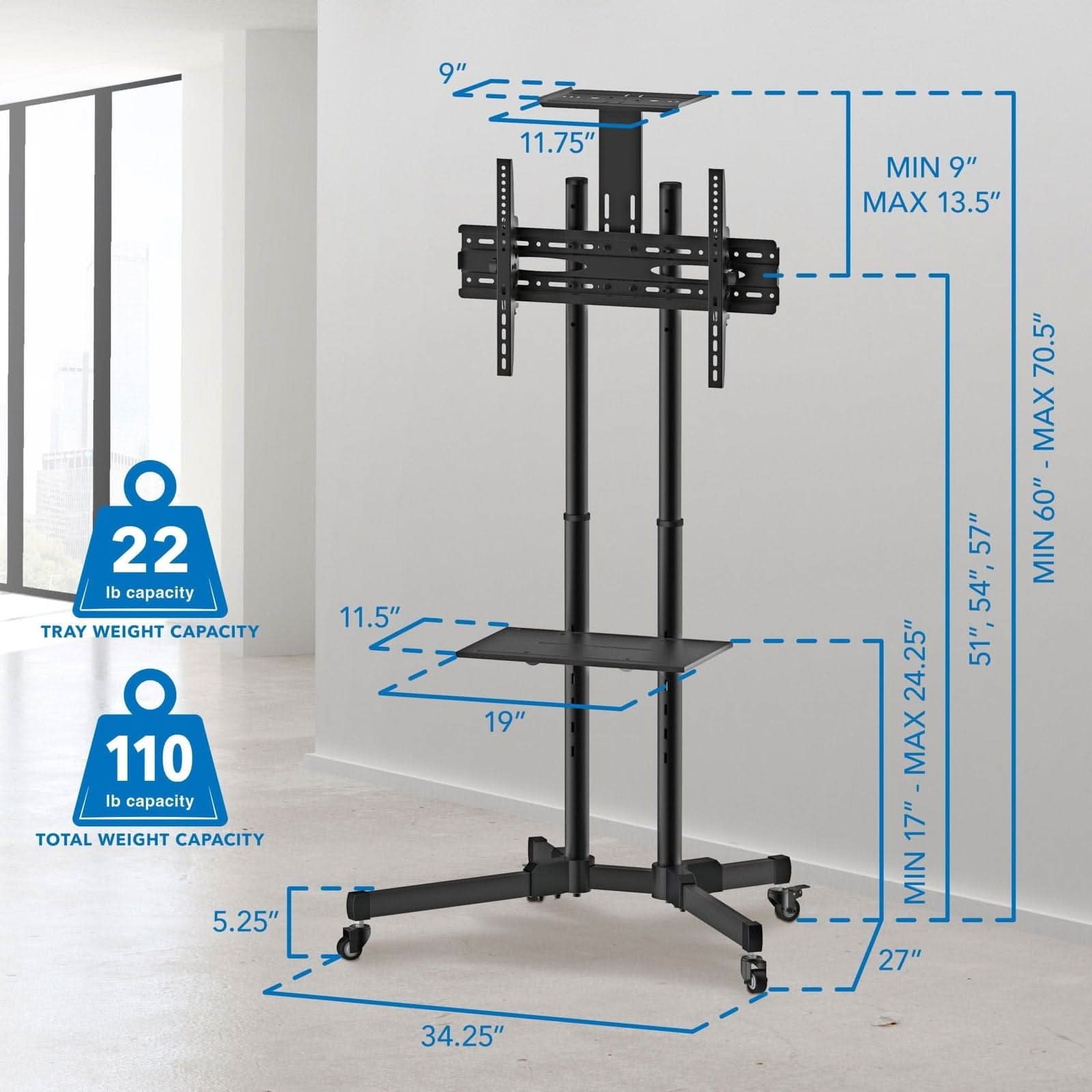 height-adjustable-mobile-tv-cart-shelf-mount-it-mi-876-39684915789979