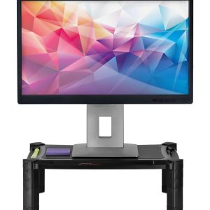 Height Adjustable Printer & Monitor Stand