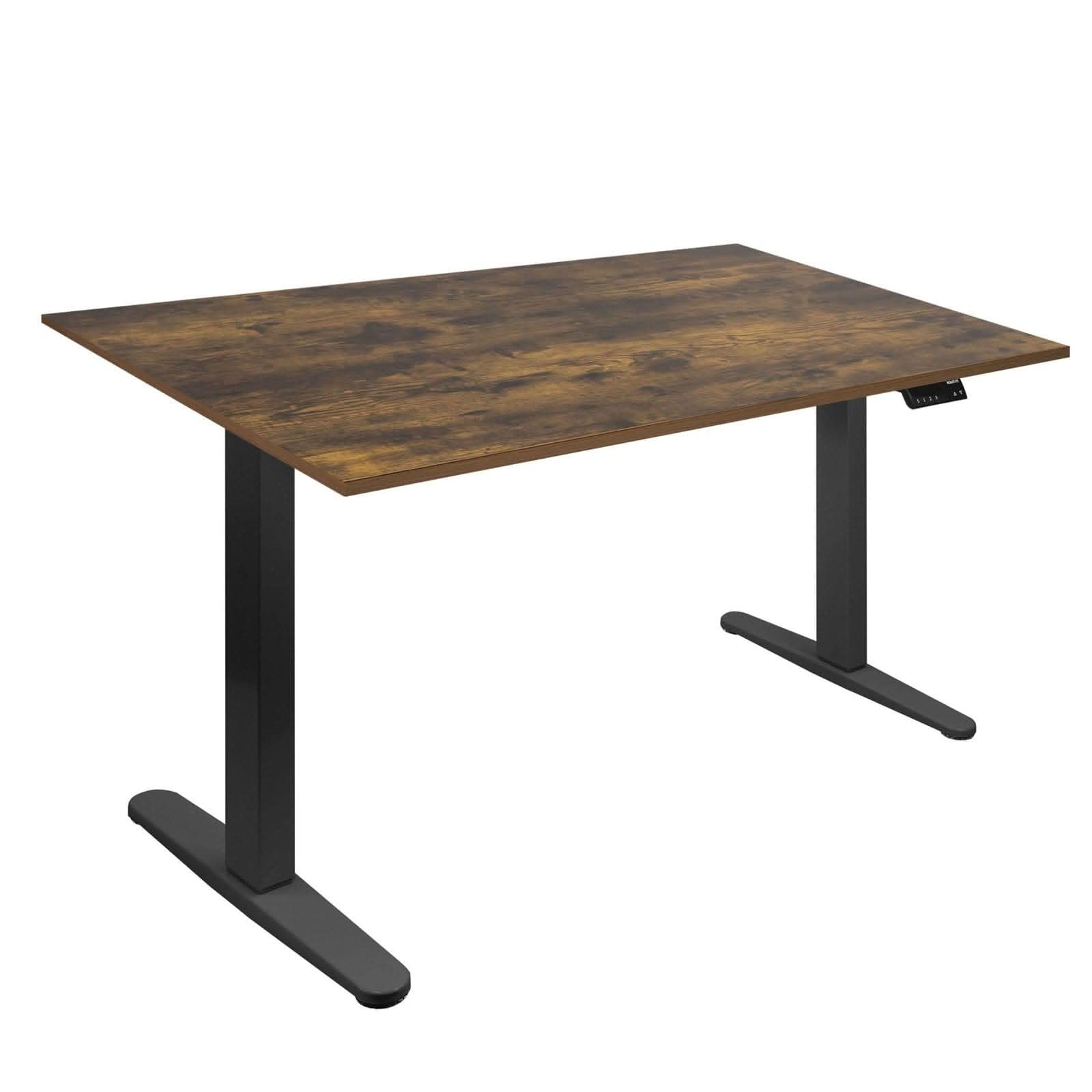 oak-dual-motor-electric-standing-desk-with-55-tabletop-black-base-mount-it-mi-18102-39683218538651 Oak Standing Desk - Dual Motor Electric Standing Desk with 55" Tabletop - Black Base - Mount-It! - MI-18102
