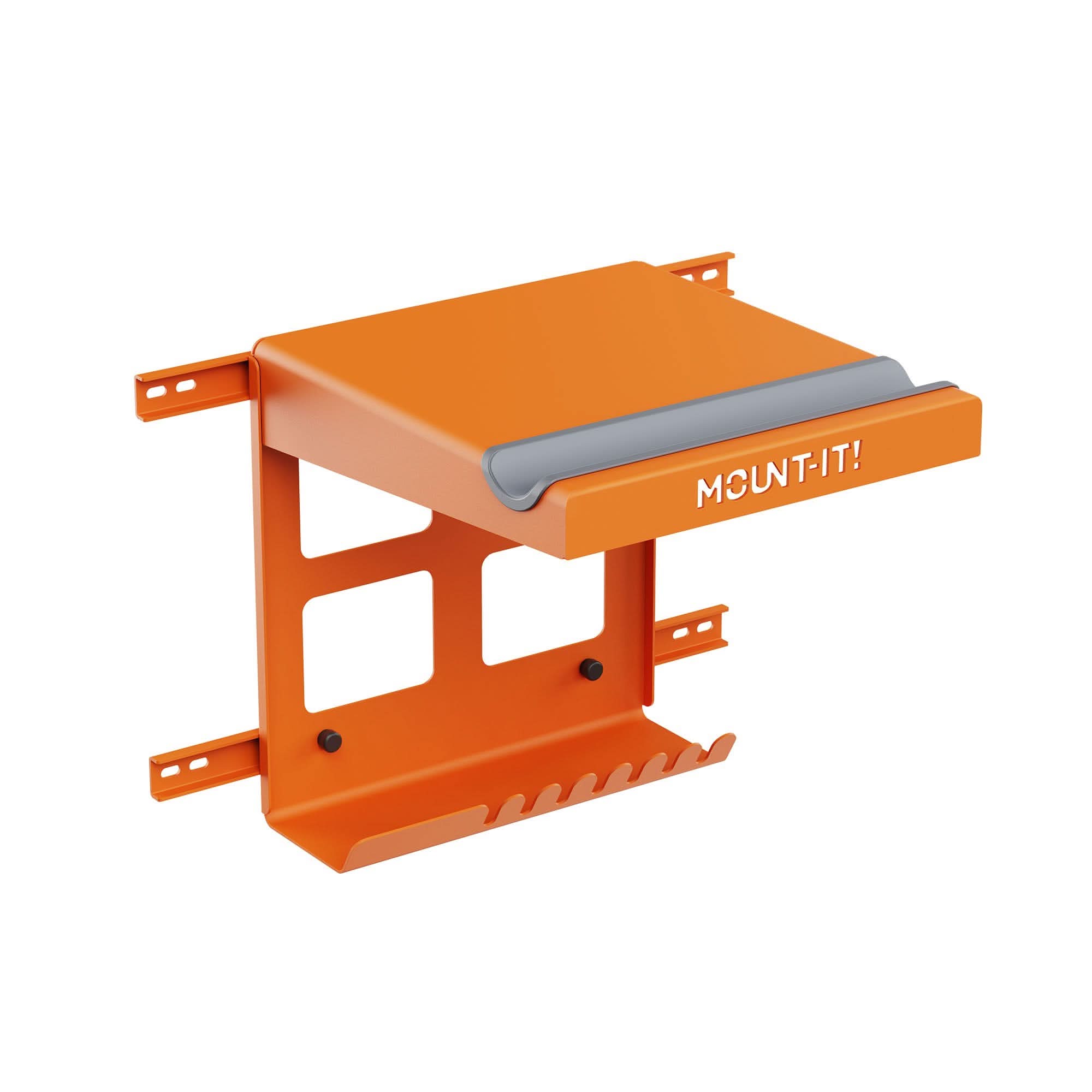 orange-wheelsup-series-bike-wall-mount-with-shelf-and-hooks-mount-it-mi-9020-org-35836392767643 Orange Bicycle Mount - WheelsUp Series Bike Wall Mount with Shelf and Hooks - Mount-It! - MI-9020_ORG