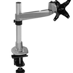 Silver Monitor Mount - Full Motion Monitor Desk Mount - Mount-It! - MI-32116
