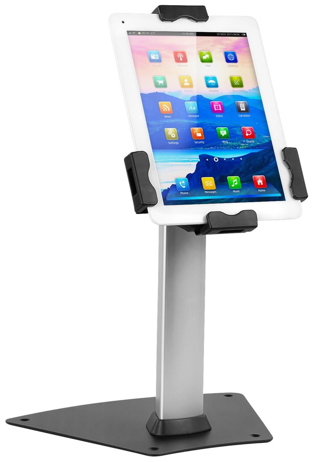 silver-universal-tablet-stand-with-lock-mount-it-mi-3785-34457486327963 Silver Tablet Stand - Universal Tablet Stand with Lock - Mount-It! - MI-3785