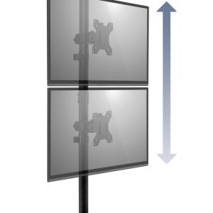 Vertical Dual Monitor Stand