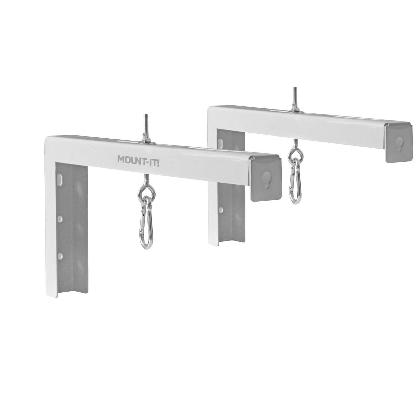 white-12-universal-projector-screen-mount-wall-or-ceiling-installation-mount-it-mi-631wht-39681860042907 White Projector Mount - 12" Universal Projector Screen Mount - Wall or Ceiling Installation - Mount-It! - MI-631WHT