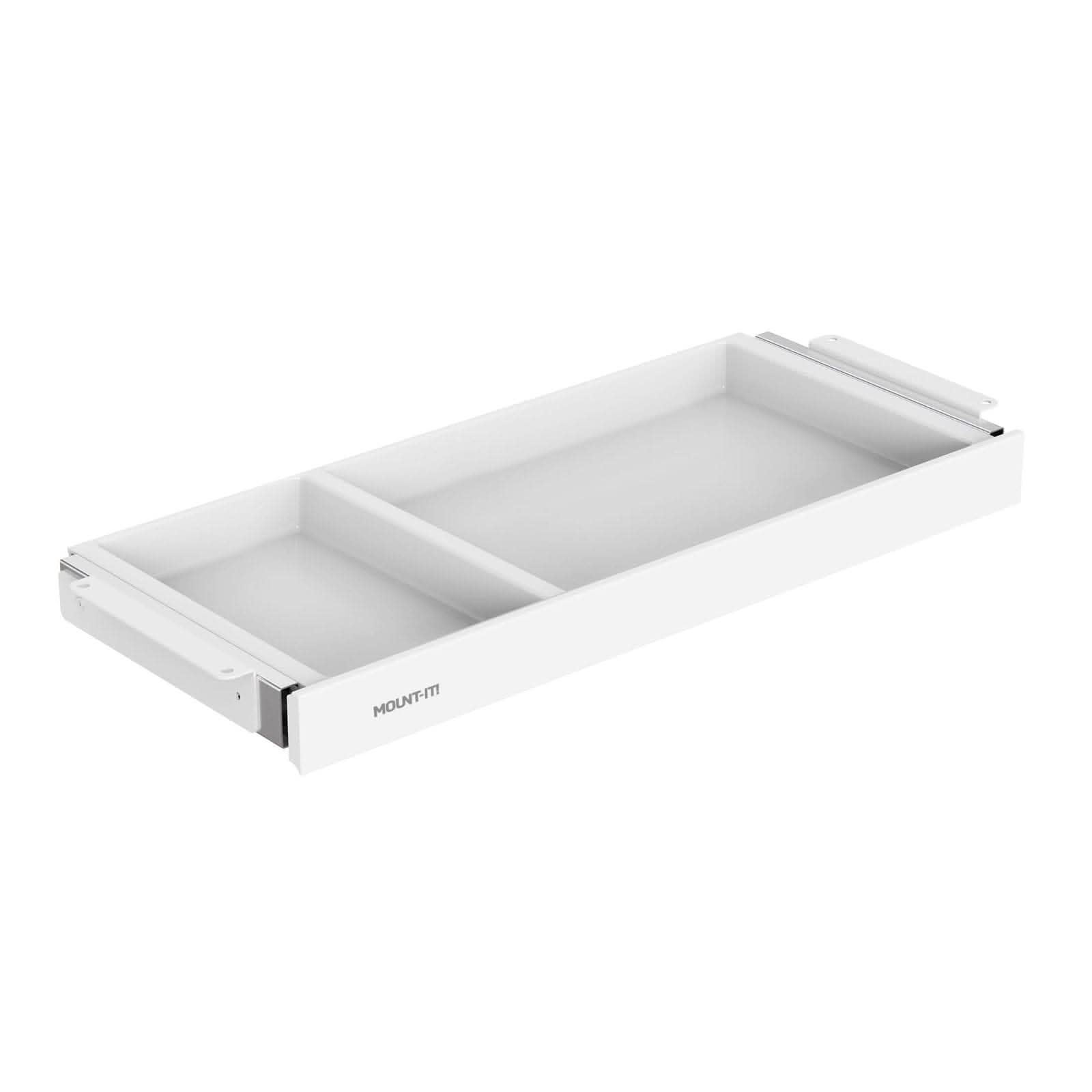 white-under-desk-drawer-shallow-mount-it-mi-7294wht-39688114208923 White Desk Accessories - Under Desk Drawer - Shallow - Mount-It! - MI-7294WHT
